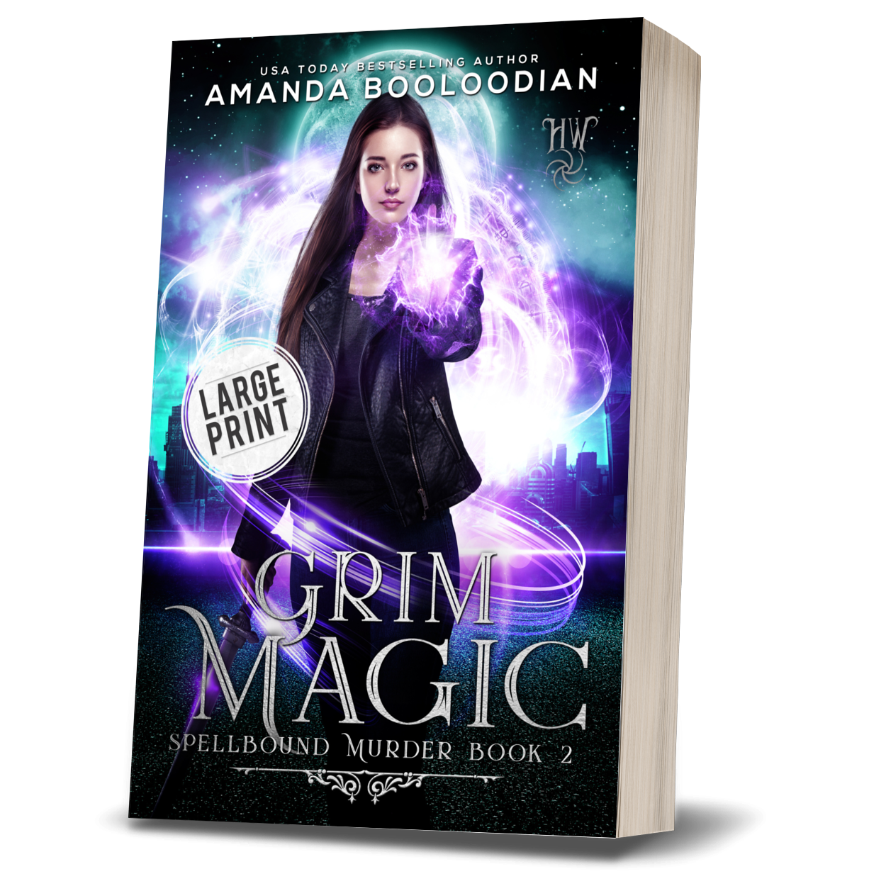 Grim Magic (Spellbound Murder Book 2) Large Print Paperback