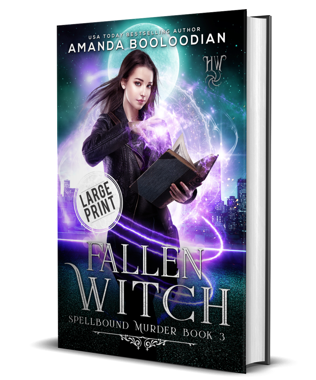 Fallen Witch (Spellbound Murder Book 3) Large Print Hardcover