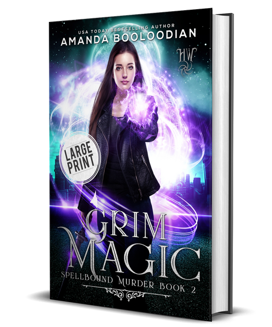 Grim Magic (Spellbound Murder Book 2) Large Print Hardcover