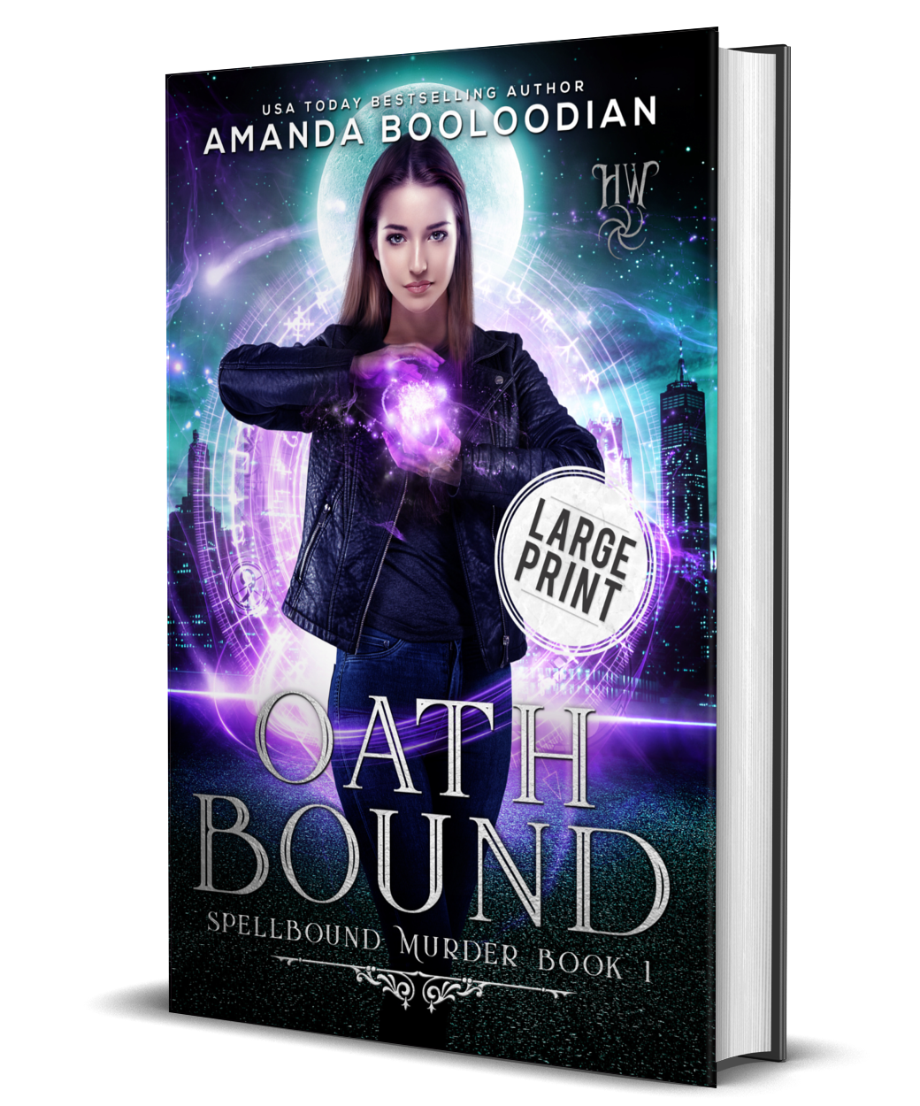 Oath Bound (Spellbound Murder Book 1) Large Print Hardcover